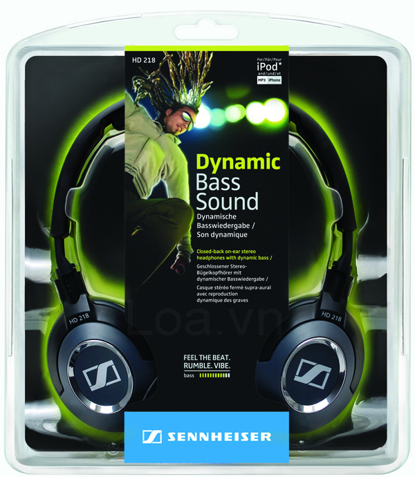 Tai nghe SENNHEISER Headphone HD218, Headphone HD 218, Sennheiser HD 218